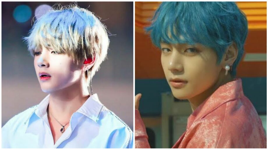 Have A Look At BTS V Aka Kim Taehyung Make Statement With His Hair Colour Choices 838410