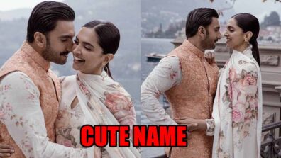 Have A Look At What Ranveer Singh Calls His Bae Deepika Padukone: Read Here