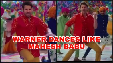 HILARIOUS ROFL Video: David Warner dances like Mahesh Babu, video goes viral