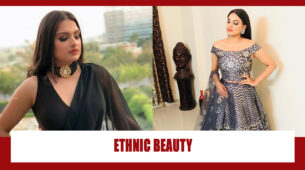 Himanshi Khurana Hot Looks In Ethnic Wear