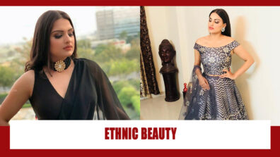 Himanshi Khurana Hot Looks In Ethnic Wear