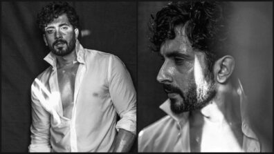 HOT BTS Moment: Sunny Singh looks smoking hot in latest monochrome photoshoot, girls can’t stop crushing