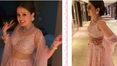 Hot Diva: Sakshi Singh Dhoni looks gorgeous in her pink lehenga, fans love it