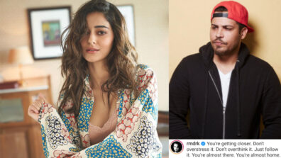 [Hotti or Cute] Ananya Panday looks smoking hot flaunting her bralette & pajama look, R.M Drake drops an interesting reply