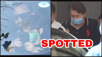 IN Photos: Saif Ali Khan, Taimur Ali Khan & Randhir Kapoor spotted at Kareena Kapoor’s hospital after delivery