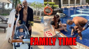 In Pics: Hardik Pandya, Natasa Stankovic and son Agastya enjoy happy family time, fans love it