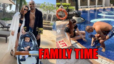 In Pics: Hardik Pandya, Natasa Stankovic and son Agastya enjoy happy family time, fans love it