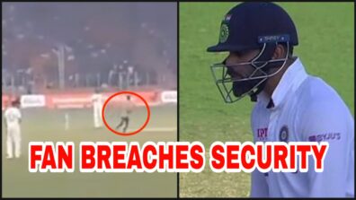 India Vs England Motera Test: Fan breaches security & runs into stadium to stop game, THIS is what Virat Kohli does next