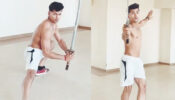 It’s about to be legendary: Aladdin fame Siddharth Nigam flaunts his sword-fighting action skills with his latest shirtless video, girls can’t stop drooling
