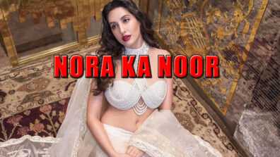 It’s Nora Ka Noor In White Pearl Blouse & Lehenga: See Pic