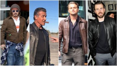 Johnny Depp, Sylvester Stallone, Leonardo DiCaprio, Chris Evans: Coolest looks in jackets