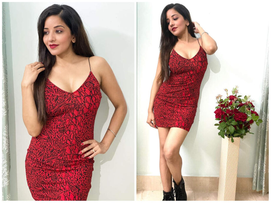 Monalisa, Aamrapali Dubey & Sapna Choudhary’s Hottest Casual Styles For Perfect Summer Styling - 1