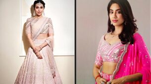 Karishma Kapoor To Janhvi Kapoor: Top Beautiful Divas Who Looked Drop-Dead Gorgeous In Manish Malhotra’s Lehenga