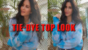 Katrina Kaif Opted For Tie-Dye Top And Styled By Using Safety Pins, See Picture