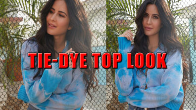 Katrina Kaif Opted For Tie-Dye Top And Styled By Using Safety Pins, See Picture
