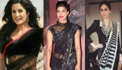 Katrina Kaif Vs Priyanka Chopra Vs Kareena Kapoor: Which B-Town babe looks the best in black designer embellished saree look?