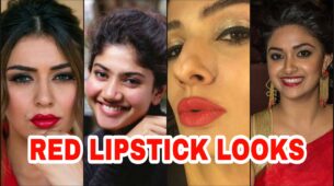 Keerthy Suresh, Sai Pallavi, Hansika Motwani, Raveena Tandon: Hottest red lipstick pout moments