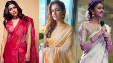 Keerthy Suresh Vs Nayanthara Vs Samantha Akkineni: Which South diva looks most gorgeous in silk saree and bindi look? Vote Now