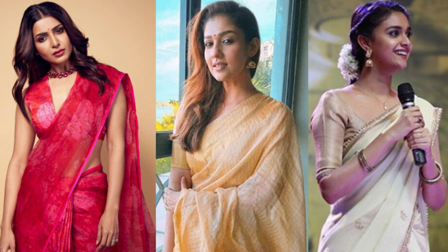 Keerthy Suresh Vs Nayanthara Vs Samantha Akkineni: Which South diva looks most gorgeous in silk saree and bindi look? Vote Now 322692