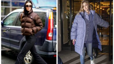 Kendall Jenner Vs Gigi Hadid: Take A Look At The Divas Who Nailed Coloured Puffer Jackets Like A Pro