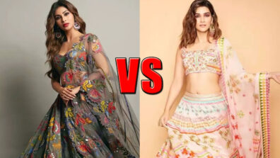 Kriti Sanon VS Mouni Roy: Who Wore The Best Multi-Color Hued Lehenga?