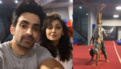 Kumkum Bhagya Masti: Sriti Jha & Arjit Taneja are workout partners, video goes viral!