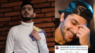 Kya fayeda teri manhoos shakal dikhegi: CarryMinati’s tashan moment with Harsh Beniwal stun fans