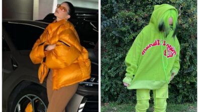 Kylie Jenner or Billie Eilish: Who pulled a big puffy jacket looks better?