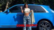 Kylie Jenner Pairing In White Crop Top And Blue Shades Bottom Looks Spicy Hot; See Picture