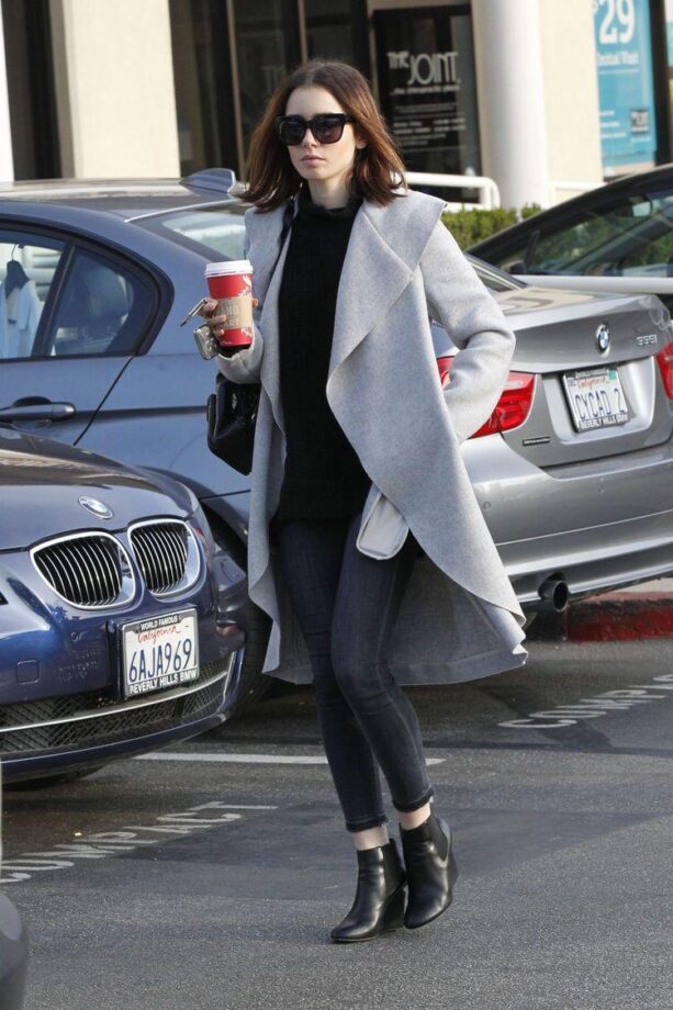 Lily Collins Best Five Winter Outfits, See Here - 2