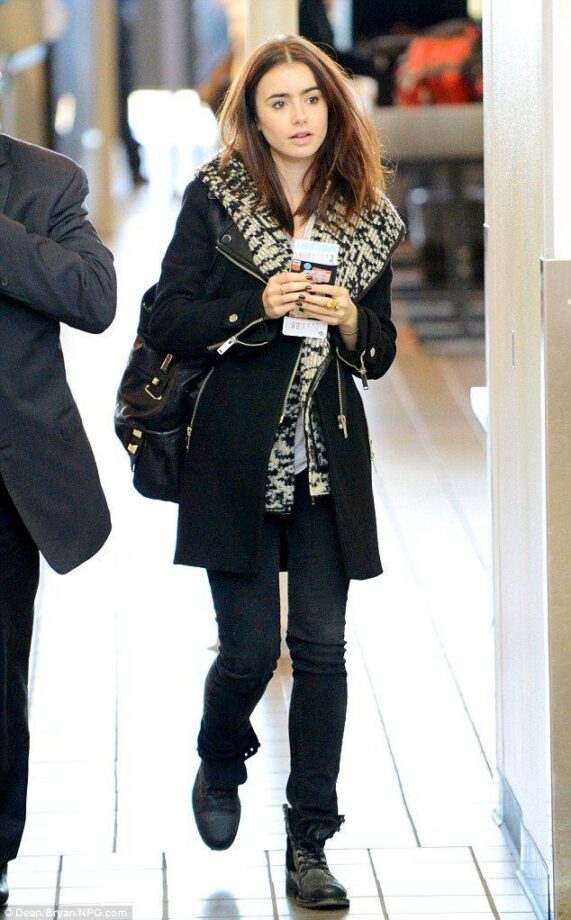 Lily Collins Best Five Winter Outfits, See Here - 3