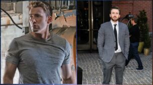 Love Wearing Grey? Take Some Cues From Chris Evans For Grey Outfits