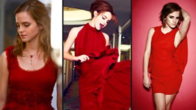 Love Wearing Red? Take Some Inspiration From Emma Watson For Red Outfits