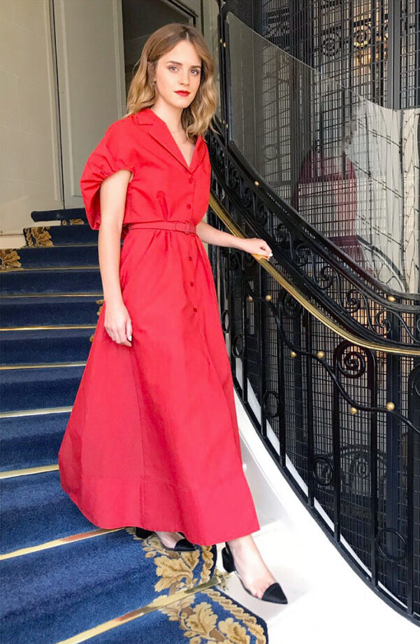 Love Wearing Red? Take Some Inspiration From Emma Watson For Red Outfits - 0