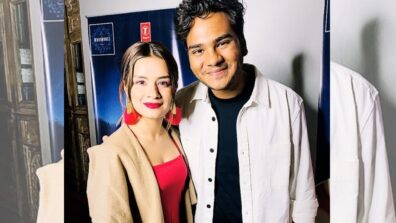 Lovely chemistry: Samay Shah and Avneet Kaur smile for the camera, fans melt