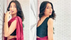 MAA Ki Saree: Vrushika Mehta turns Diva in her Mom’s Saree, fans go gaga