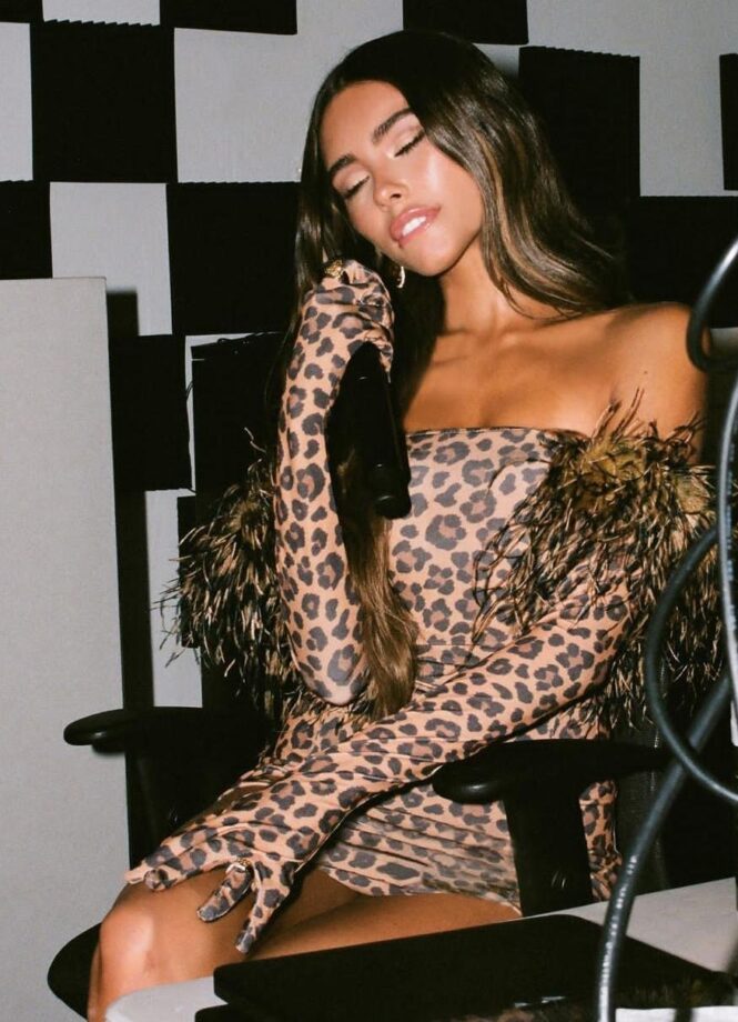 Madison Beer’s Hot Looks In Animal Print Outfits, See Here - 1