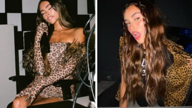 Madison Beer’s Hot Looks In Animal Print Outfits, See Here