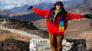 Major Throwback: When Kumkum Bhagya diva Sriti Jha enjoyed her solo trip in Kanchanjunga