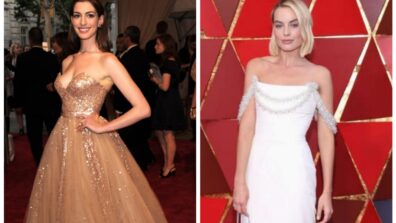 Margot Robbie Or Anne Hathway: Which Diva Has The Hottest Red Carpet Looks?