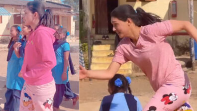 Masti Time: RadhaKrishn fame Mallika Singh caught on camera playing kho kho with young girls, video goes viral