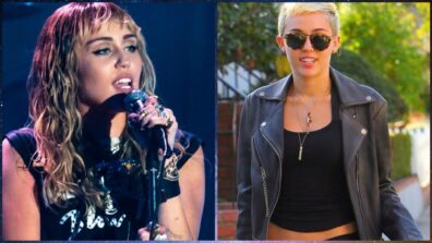 Miley Cyrus Stuns In Leather Jacket And Shorts; See Pics