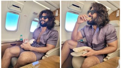 Most Desirable Man: This is what Liger actor Vijay Deverakonda does inside a flight while travelling