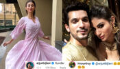 Mouni Roy is a ‘dirty yet happy’ soul, gives flying kisses to Arjun Bijlani for THIS reason on social media