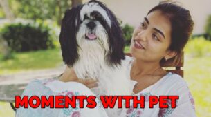 Nazriya Nazim Lovely Photos With Her Pet: See Here