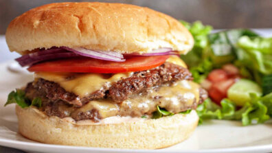 Have You Ever Tried This Double Patty Beef Burger? Check Out This Recipe For Your Perfect Evening Snack