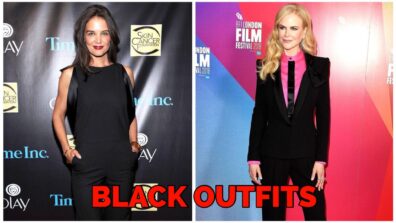 Nicole Kidman Vs Katie Holmes: Who Looked Stunning In Black Formal Outfits?