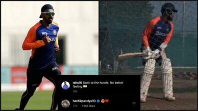 No better feeling: KL Rahul starts batting in nets after injury scare, Hardik Pandya welcomes his ‘bro’ in style