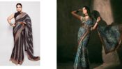Nora Fatehi And Vidya Balan Looks Pretty In Printed Saree By JJ Valaya