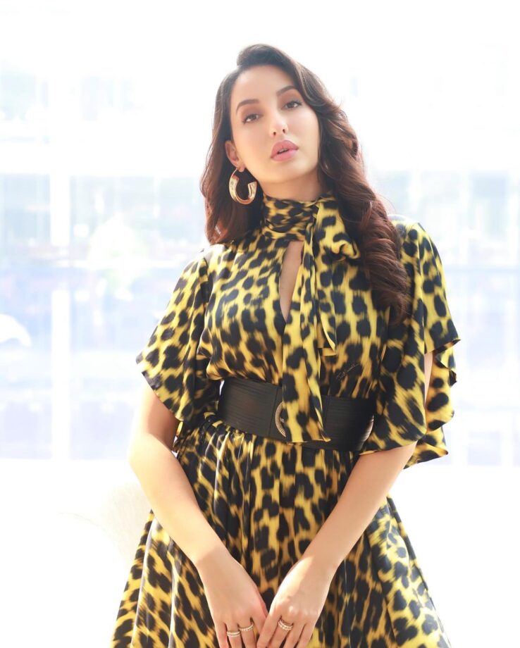 Nora Fatehi looks stunningly hot in her latest fashion collection, fans feel the heat - 0